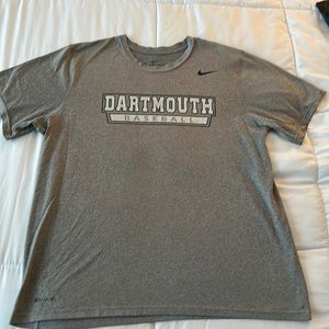 Men’s Nike Dartmouth Baseball Authentic College Lightweight Practice Tee Size L